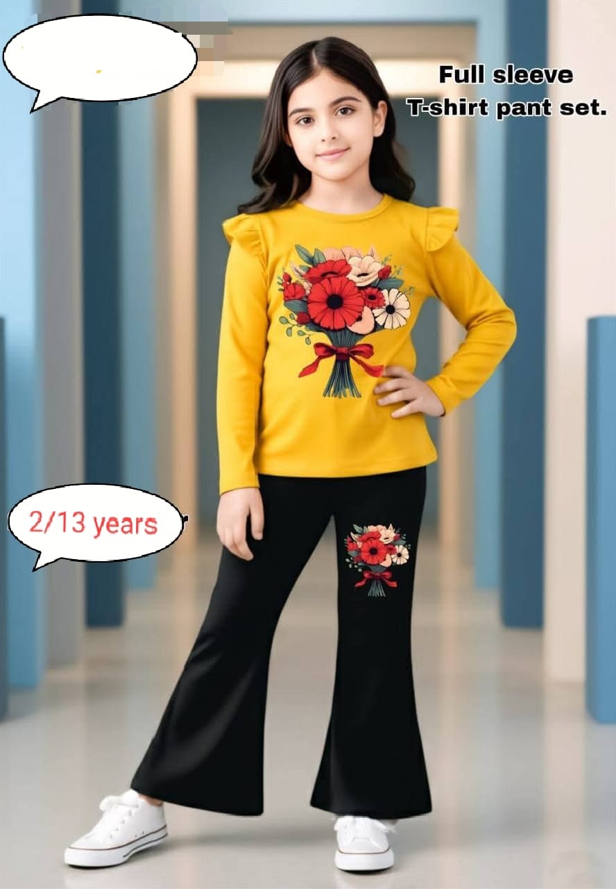 Full Sleeve T-shirt and Pant Set